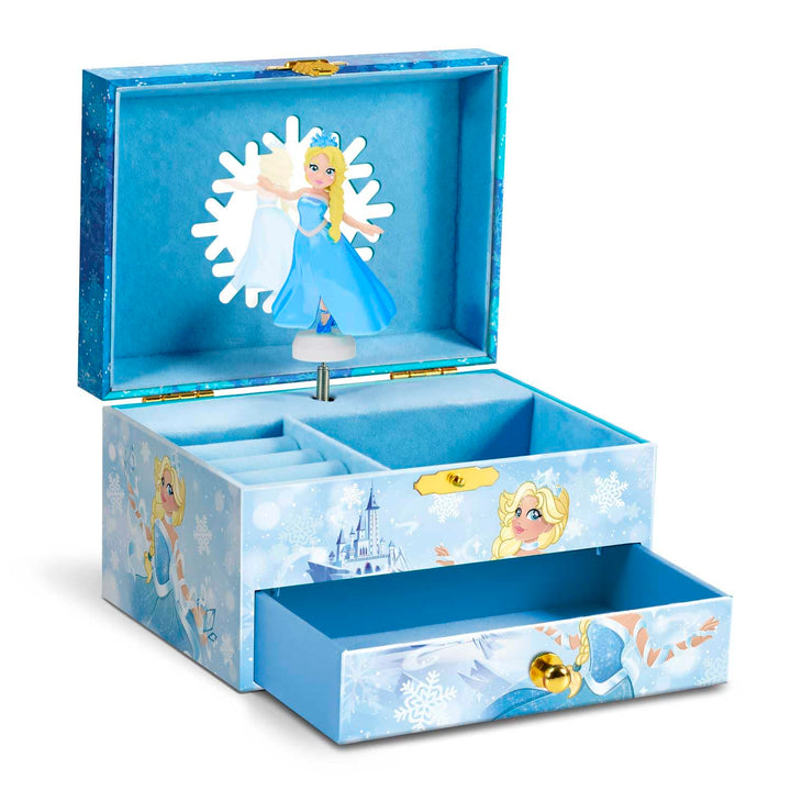 CRAZE Music Box Princess | Spieluhr mit Melodie, Mädchen Schmuckkästchen mit drehender Prinzessin, S