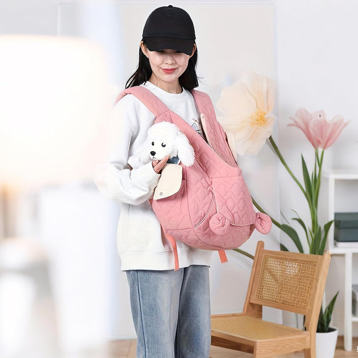Katzenrucksack,Atmungsaktiv Und Weich Mit Taschen,Kleine Hunde Trage Rucksack Und Reisetasche | Für