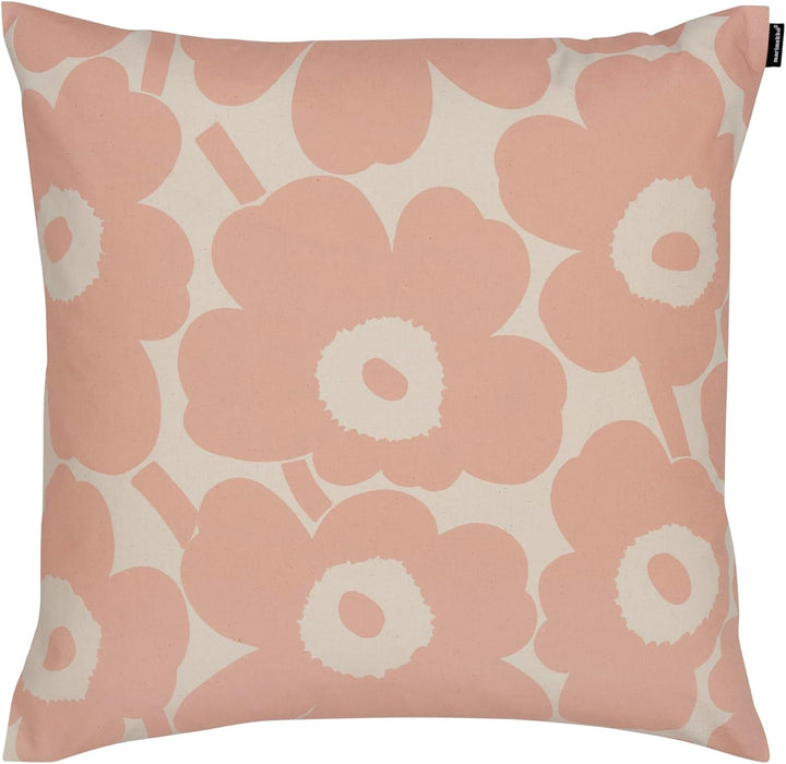 Marimekko - Pieni Unikko Kissenhülle mit Reissverschluss Pink 20" x 20", Pink 20" x 20"