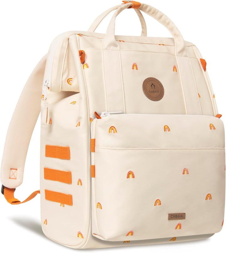 Cabaïa Wickelrucksack - Medium 18L - 3L Isoliertasche, Kinderwagenbefestigungen - Design & Wasserabw