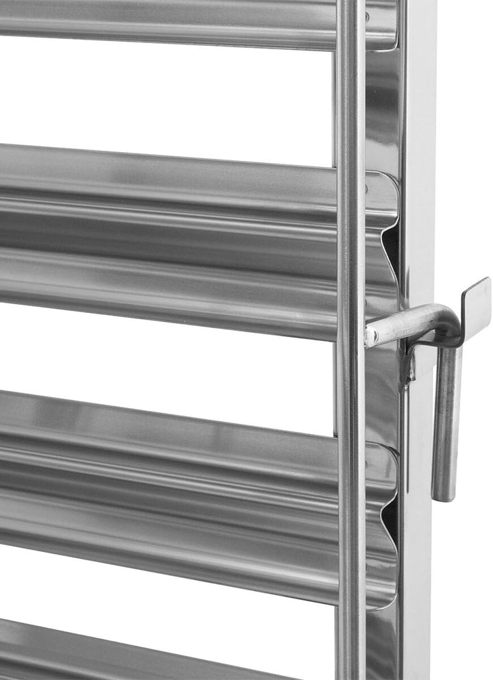 GastroHero Regalwagen ECO 15 Etagen EN 40x60 Tablettwagen Edelstahl Transportwagen Gastronomie Gross