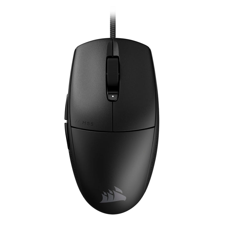 Corsair M55 Leichte FPS-Gaming-Maus mit Kabel – 16.000 DPI – Sechs Programmierbare Schaltflächen – T