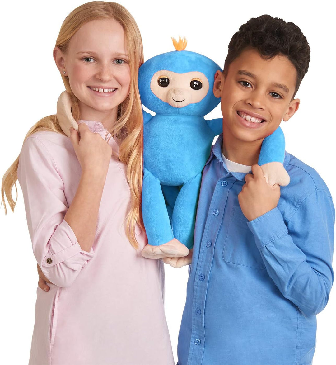 Wow Wee 3531 WOWWEE Fingerlings Hugs AFFE blau, Blue