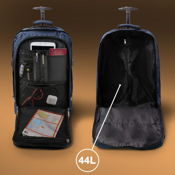Cabin Max Metz 55x40x20 Reiserucksack Handgepäck Flugzeug Carry-On Rucksack (Handgepäck 55x40x20cm 4