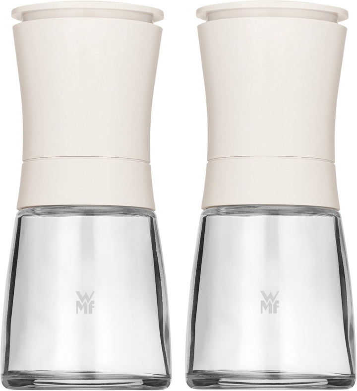 WMF Trend Mühlenset 2tlg, Salz- und Pfeffermühle unbefüllt, Glasbehälter & Trend Salzmühle Pfeffermü