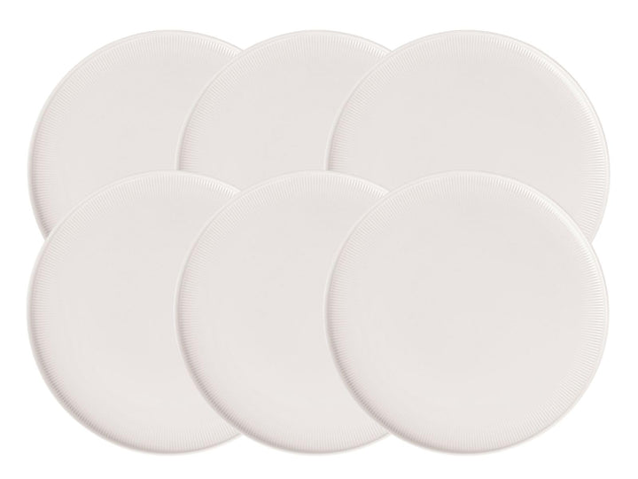 Villeroy &amp; Boch Afina Frühstücksteller weiss 22cm Set6