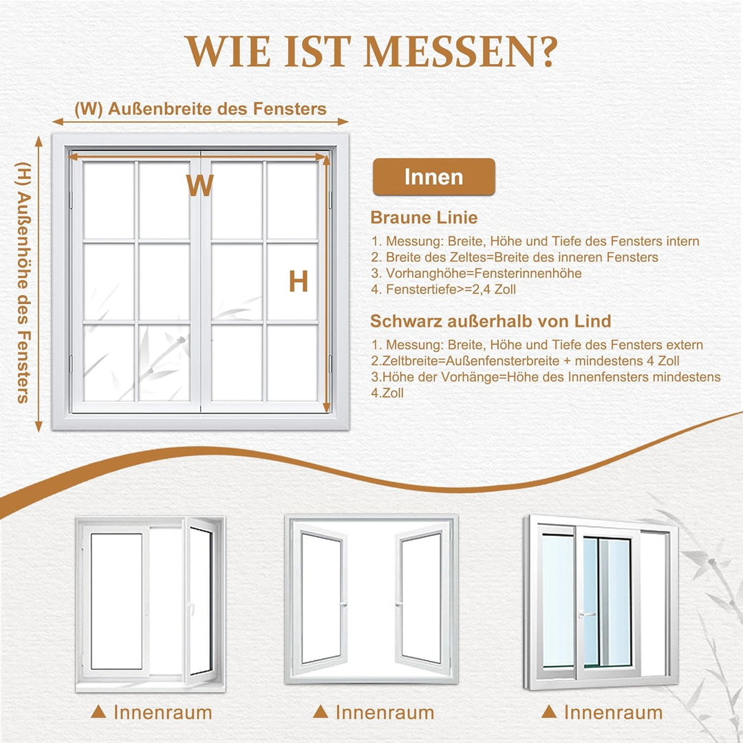 Cy.curtain bright Bambusrollo Bambus Rollo Sonnenschutz und Sichtschutz Rollo,für Fenster Und Türen,