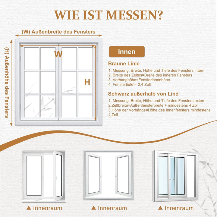 Cy.curtain bright Bambusrollo Bambus Rollo Sonnenschutz und Sichtschutz Rollo,für Fenster Und Türen,