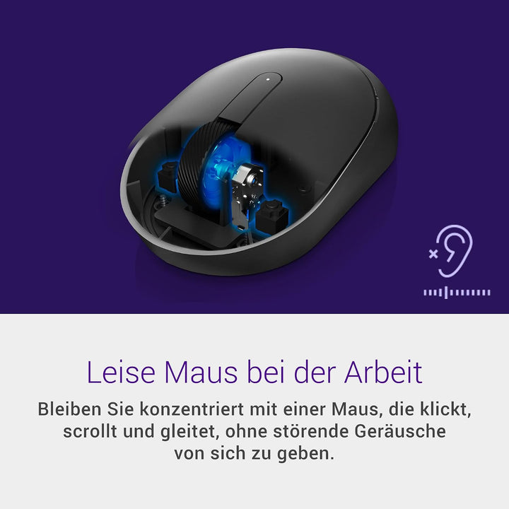 Dell Pro Kabellos Maus MS355, Silent, Einstellbare DPI (600–4020)
