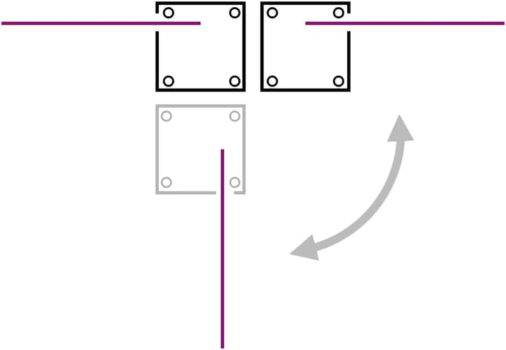 puraday 100x1000 cm Ausziehbare Seitenmarkise Creme Terrassen-Sichtschutz Stilvolle Seitenmarkise Si