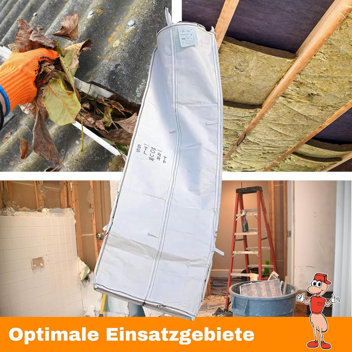 3m Schuttschlauch mit jeweils 4 Schlaufen Ersatzschlauch