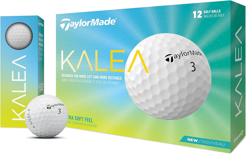 TaylorMade Damen Kalea Golfball Einheitsgrösse Weiss, Einheitsgrösse Weiss