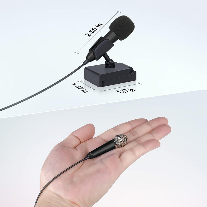 Tragbares Mini-Mikrofon für Gesangs-/Instrumentenmikrofon für Sprach-Videoaufnahmen, Singen, Vloggin