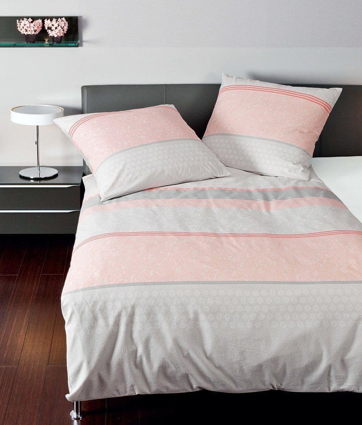 Janine Design Feinbiber Bettwäsche Davos 65020-01 1 Bettbezug 135 x 200 cm + 1 Kissenbezug 80 x 80 c
