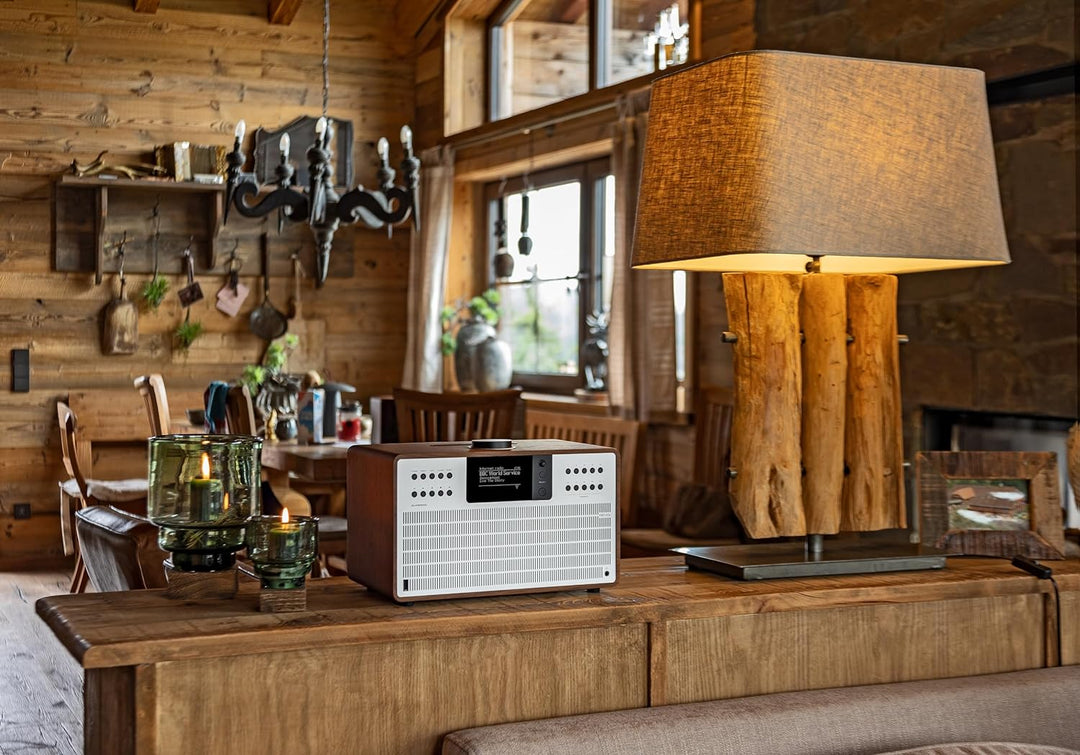 REVO SuperCD Internet-/DAB+ Digitalradio mit CD Player (40 Watt, Stereo Sound / DAB/UKW, Spotify, WL