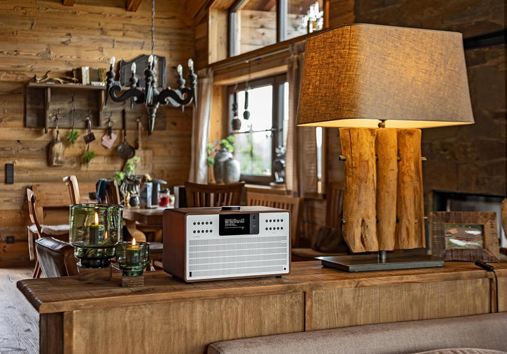 REVO SuperCD Internet-/DAB+ Digitalradio mit CD Player (40 Watt, Stereo Sound / DAB/UKW, Spotify, WL