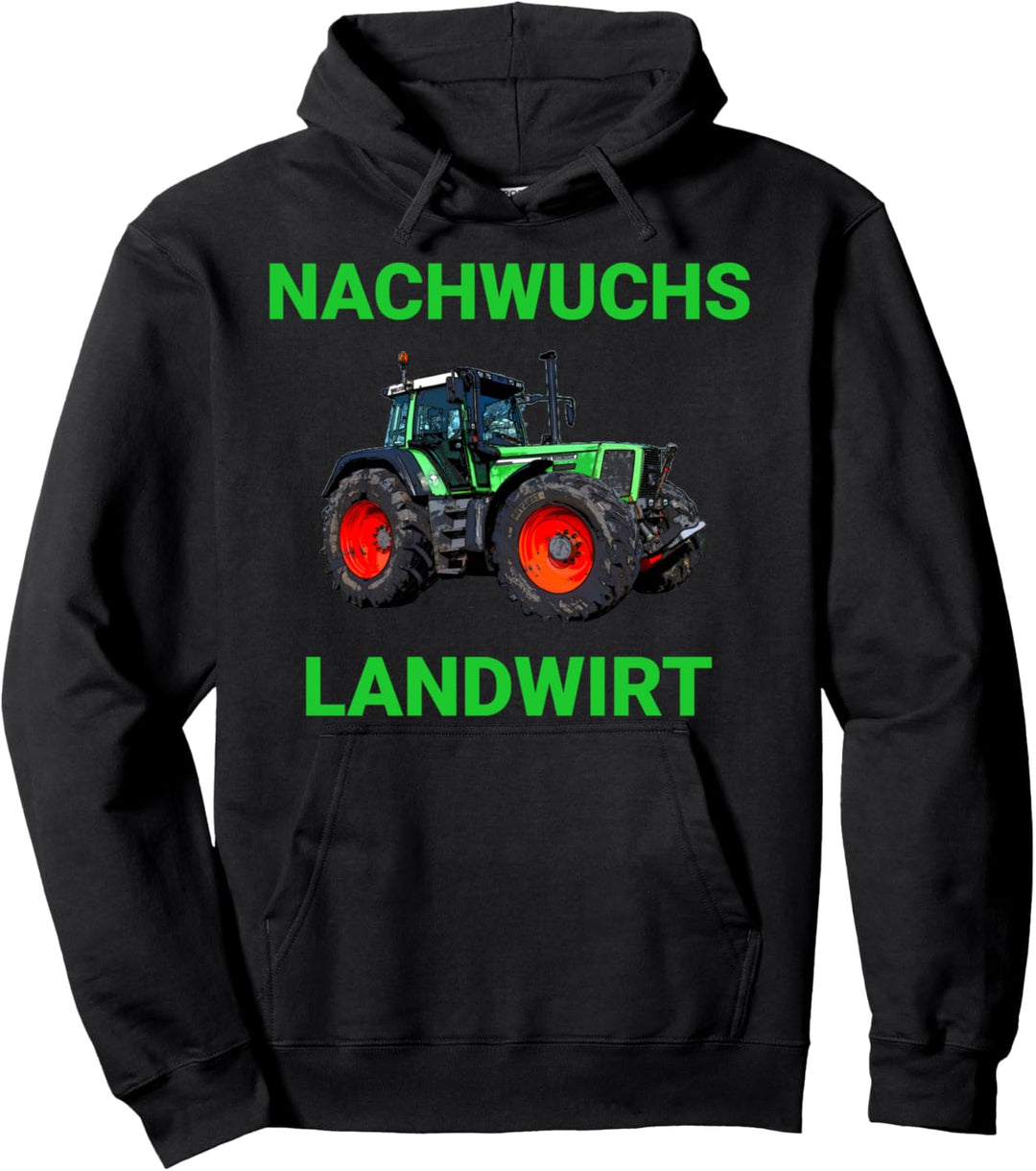Nachwuchs Landwirt Traktor Trecker Sohn Geschenk für Kinder Pullover Hoodie