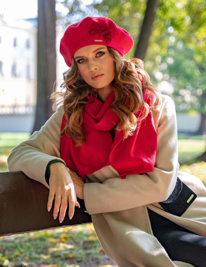 VIVISENCE Damen Winter Schal Warm Und Gemütlich Halsbedeckung An Winter Und Herbst Warm Dick Schal,