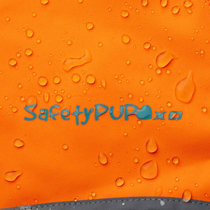 SafetyPUP XD Wasserdichte Hundeweste aus weichem Material, hohe Sichtbarkeit, ideal in kühleren Klim