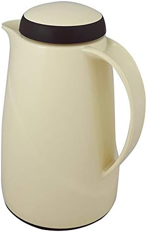 Helios Wave Kunststoff-Isolierkanne, vanille, 0,6 Liter Vanille 0,6 Liter, Vanille 0,6 Liter