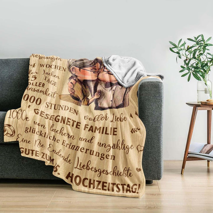 Silberhochzeit Geschenk, 25 Hochzeitstag Geschenk für Sie/Ihn, Geschenke zur Silberhochzeit 25, Silb