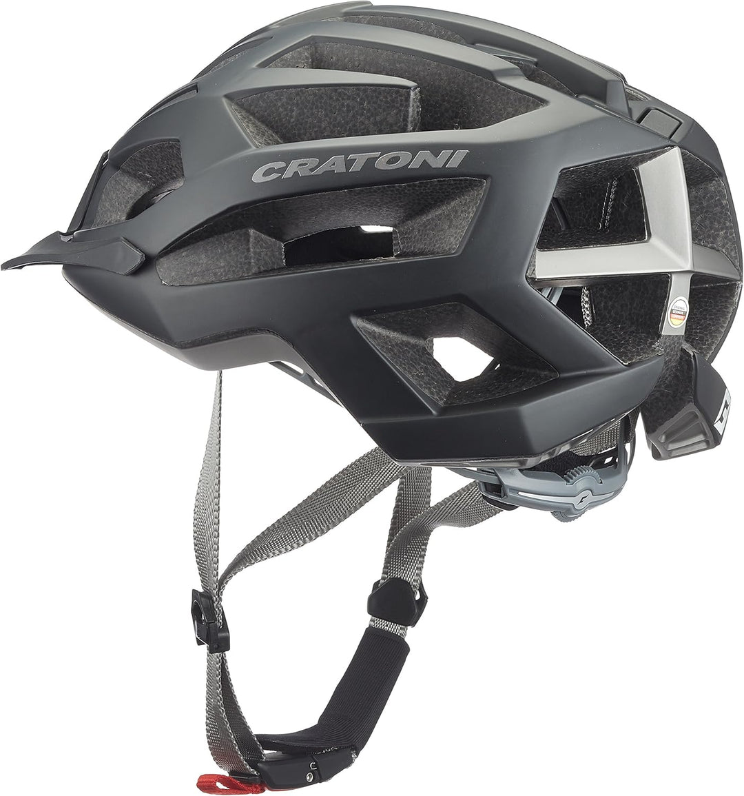 Cratoni C-Flash Fahrradhelm S/M Black-Anthracite Glossy, S/M Black-Anthracite Glossy
