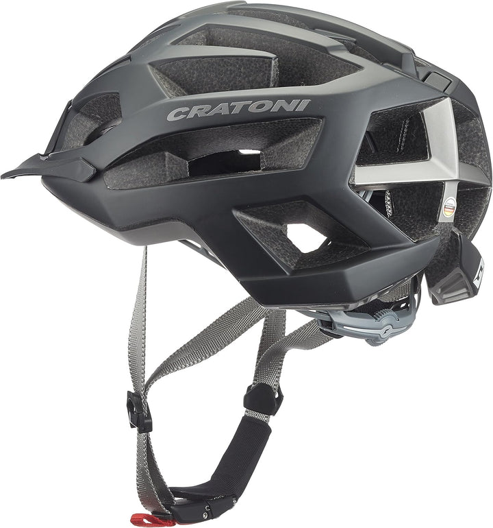 Cratoni C-Flash Fahrradhelm S/M Black-Anthracite Glossy, S/M Black-Anthracite Glossy