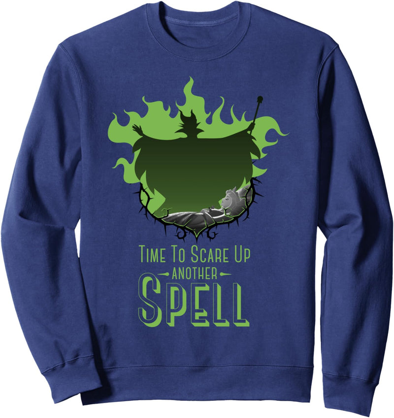 Disney Sleeping Beauty Maleficent Silhouette Fill Sweatshirt