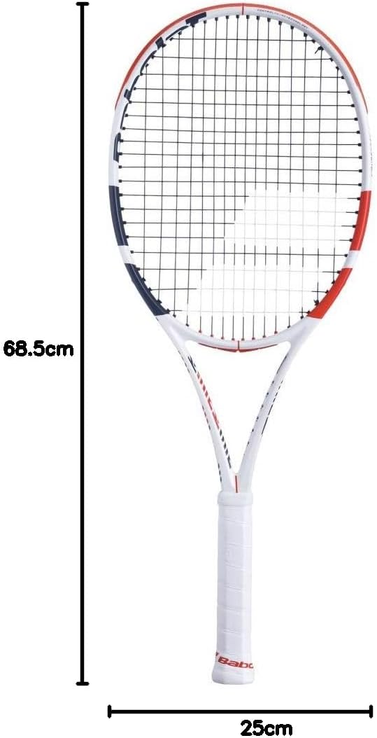 Babolat Pure Strike Team Tennisschläger 2019 unbesaitet weiss/rot/schwarz 2, weiss/rot/schwarz 2