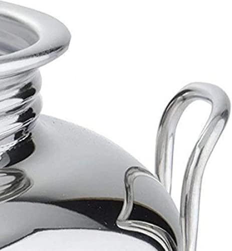 WEBMARKETPOINT Geflochtene Ölbehälter für Honigwein aus Edelstahl 18/10 "Verschiedene Öle - Lt. 30