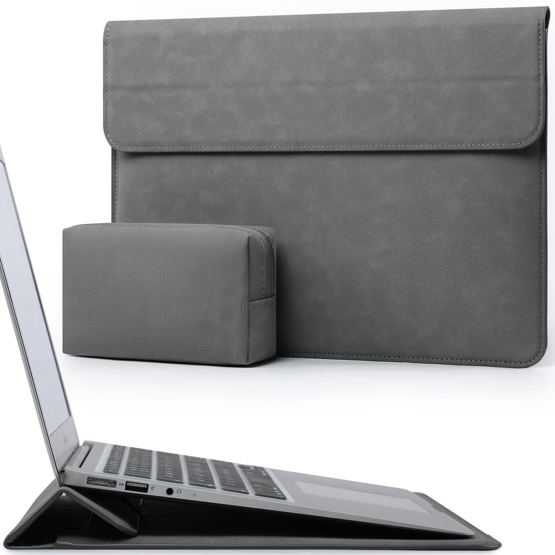 HYZUO 13,3-14 Zoll Laptop Hülle Laptophülle mit Standfunktion für MacBook Pro 14 M4/M3/M2/M1 Pro/Max