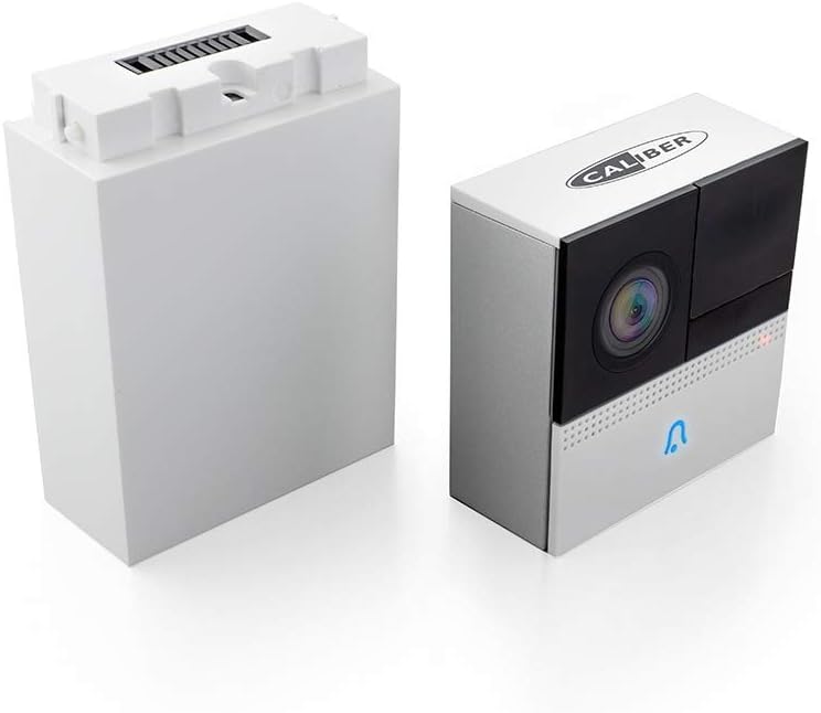 Caliber Unbekannt Audio Technology HWC501 IP-Video-Tuersprechanlage Funk, WLAN Komplett-Set 1 Famili