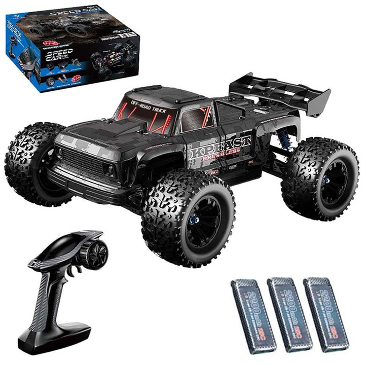 X-Verse 1:12 70KM/H Ferngesteuertes Auto für Erwachsene, 4WD Wasserdichtes Schnelles RC Truck mit 3S