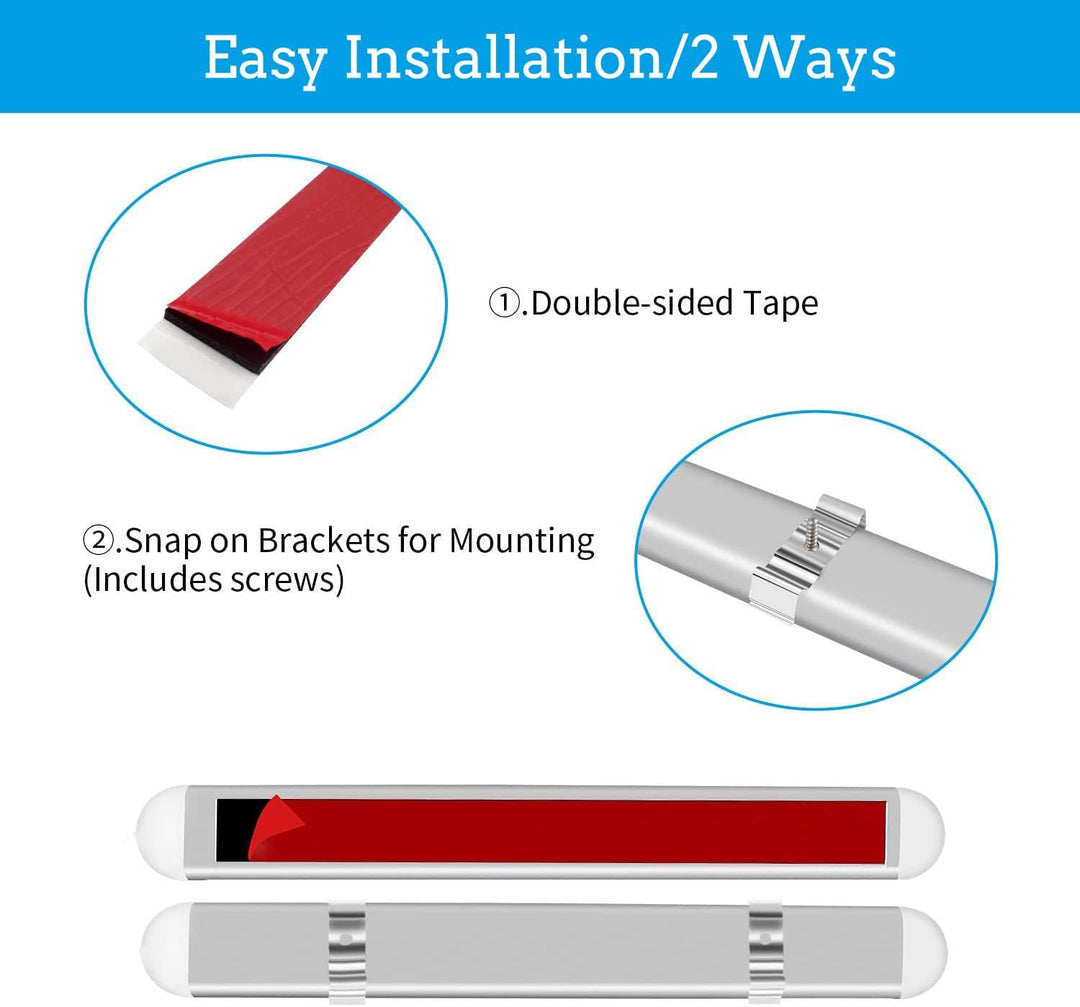 Intckwan (4 Stück) 120 LED Auto Innenbeleuchtung, 12 Volt Led Lampe Wohnmobil, 12v Led Leiste mit Sc