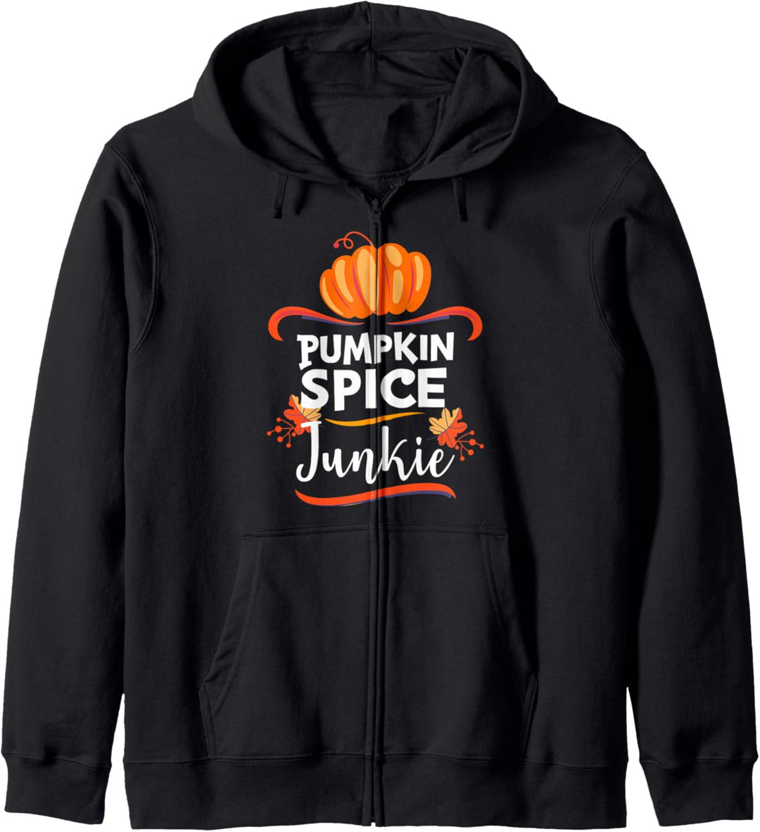 Pumpkin Spice Junkie Herbst lustig Kapuzenjacke