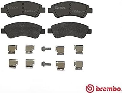 Brembo 09.8695.11 COATED DISC LINE Bremsscheibe - Paar & P 61 066 Bremsbelagsatz, Scheibenbremse - (