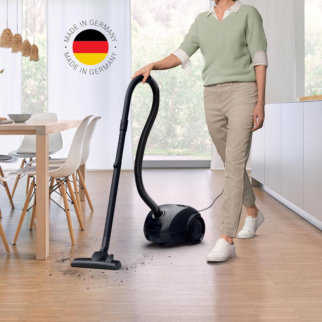 BOSCH GL20S Noir - Aspirateur avec sac - 600 W - Niveau sonore 80 dB