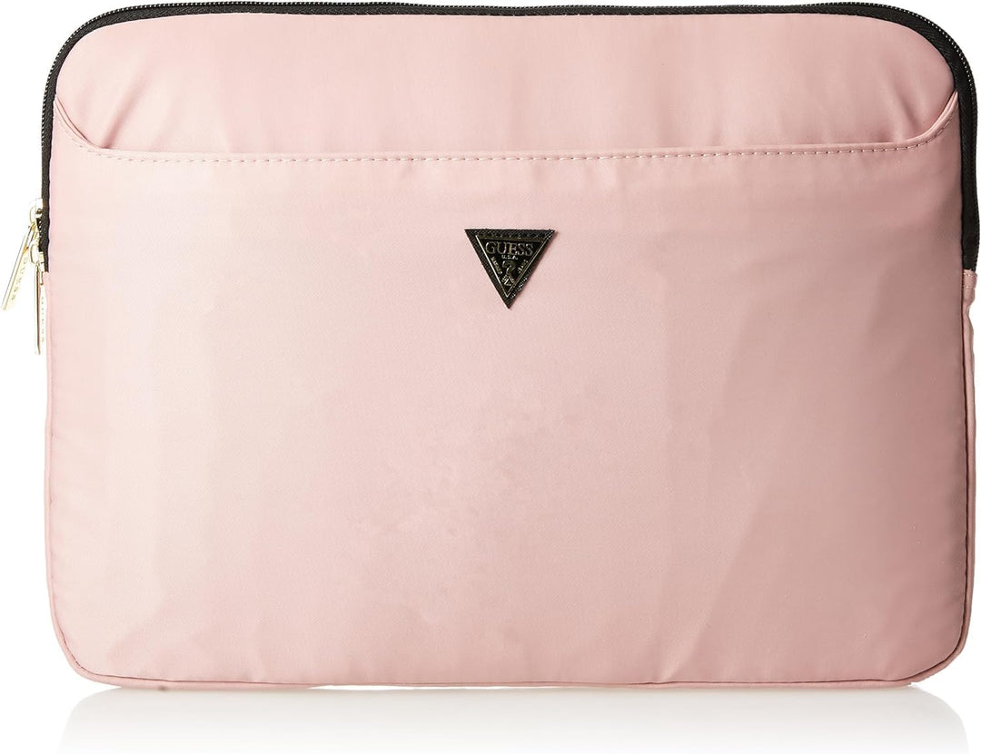 Guess Schutzhülle GUCS13NTMLLP 13" rosa Nylon Triangle Logo