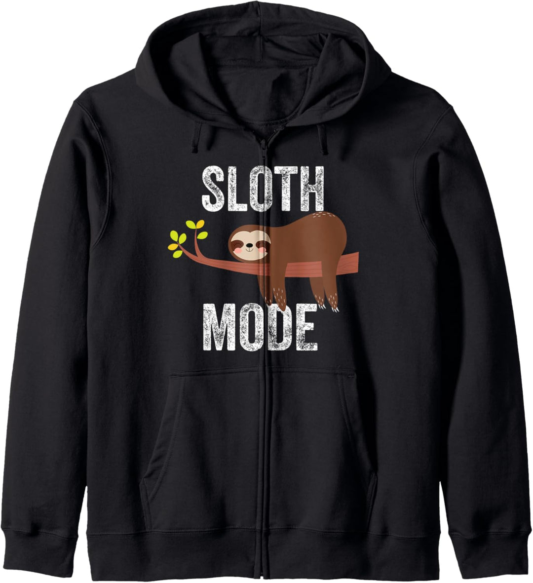 Sloth Mode - Cute Lazy Funny Pun Sloth Kapuzenjacke