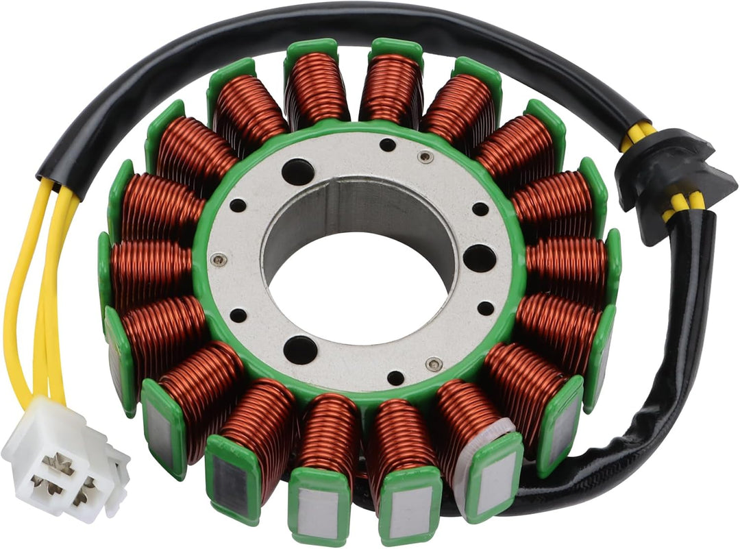 GOOFIT 18 Spule Magneto Stator Spule Zündgenerator Motor Zubehör Ersatz für Suzuki GSXR600 GSXR 600