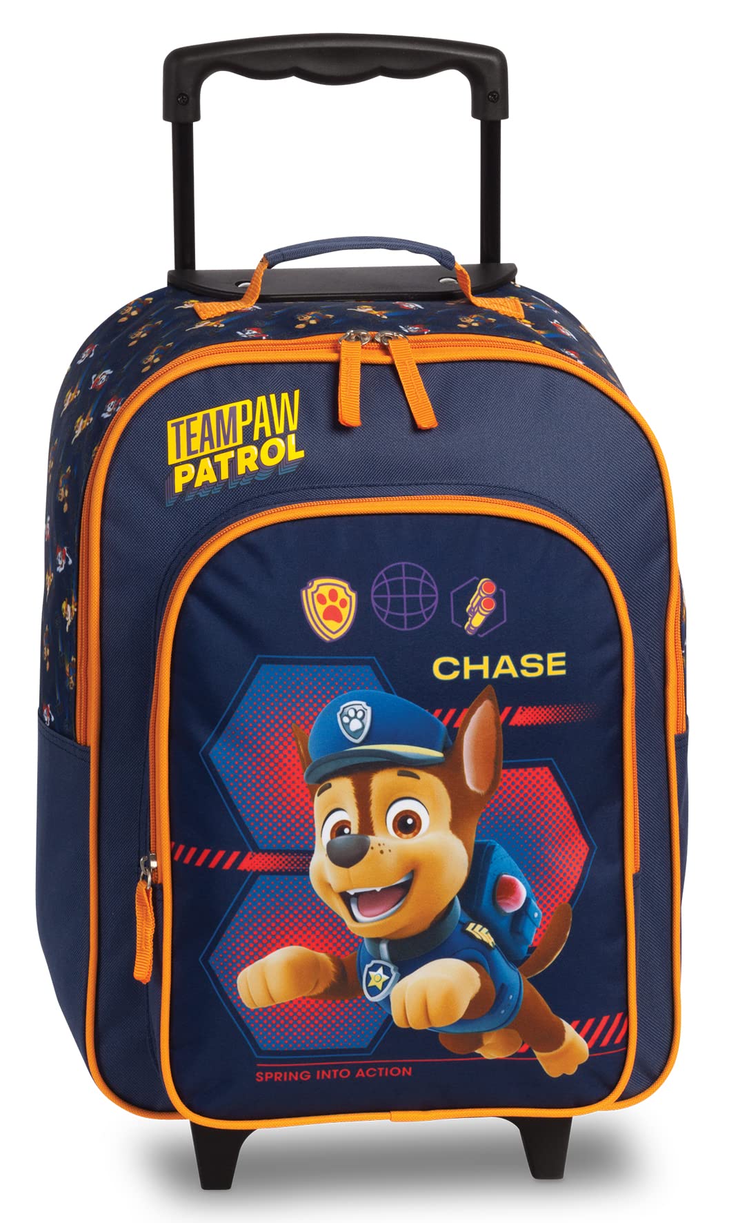Fabrizio Paw Patrol Chase Marshall Skye Kinder Trolley Kinderkoffer Weichgepäck Polyester 32 x 42 x