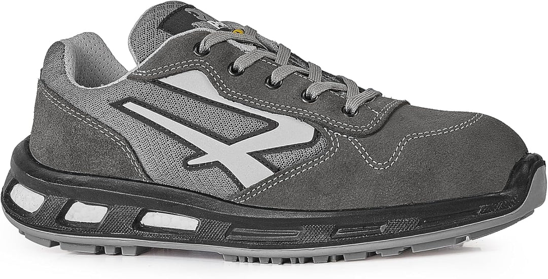 U-Power Red Lion Push, Unisex-Sicherheitsschuhe, leichte, flexible, pannensichere Lederturnschuhe, m