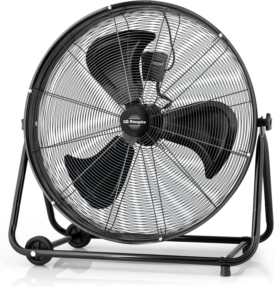 Orbegozo Pwt 3075 - Industrieller Ventilator Power Fan, neigbares Kopfteil, metallische Blätter von