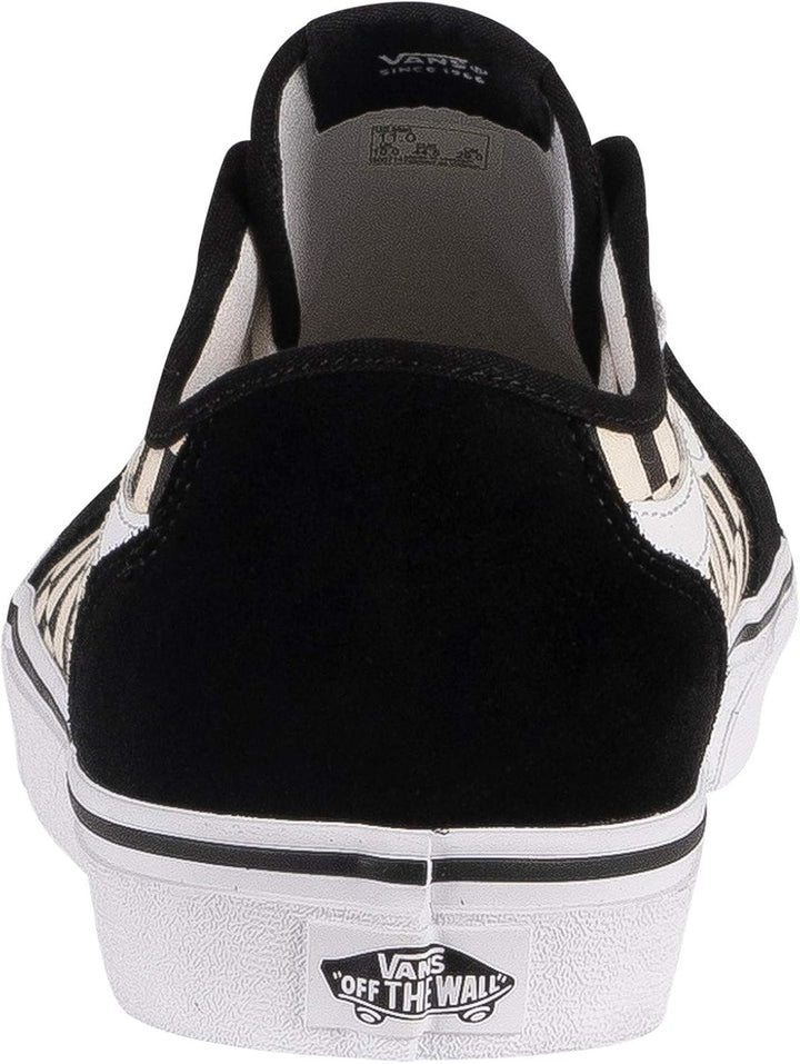 Vans Herren Filmore Decon Wildleder Canvas Trainer, Black/Black 39 EU Checkerboard Black White, 39 E