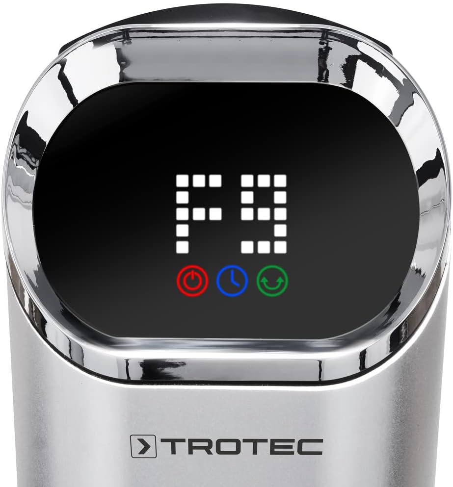 TROTEC Infrarotheizung Standgerät IRS 2050 E – Heizleistung 200 W / 2000 W – Heizstrahler, IP25, ink