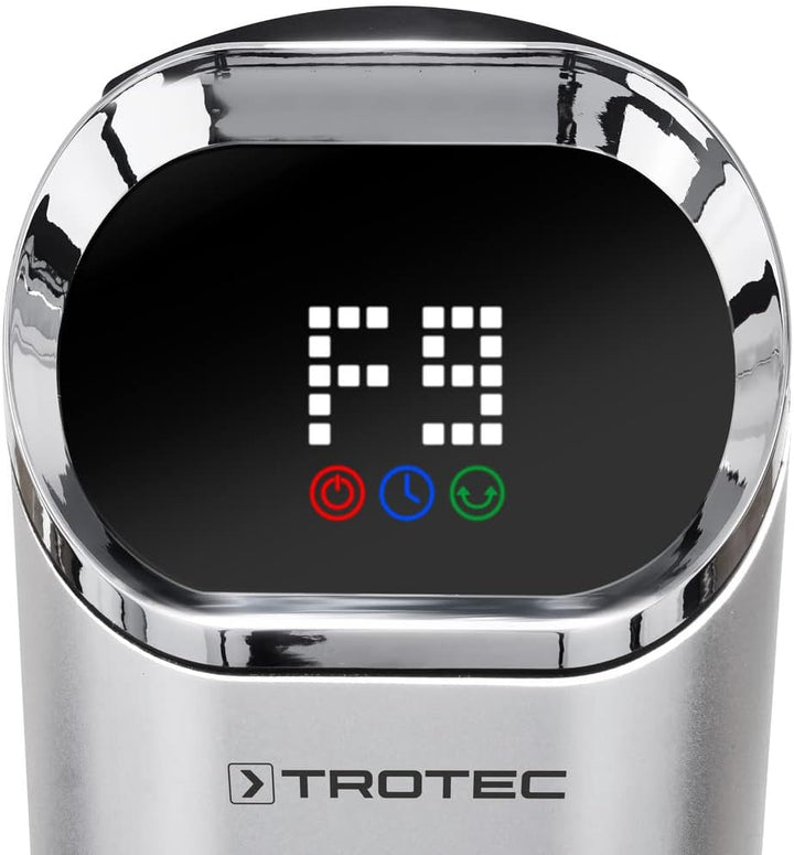 TROTEC Infrarotheizung Standgerät IRS 2050 E – Heizleistung 200 W / 2000 W – Heizstrahler, IP25, ink