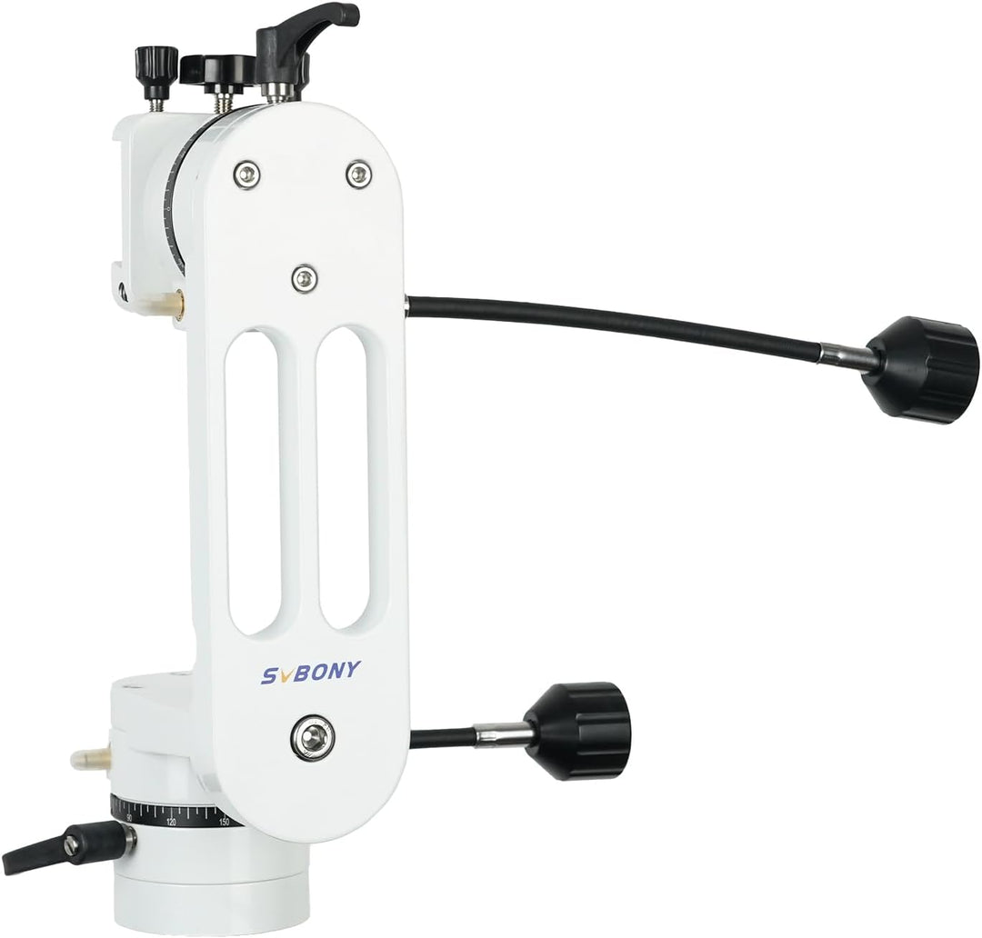 Svbony SV225 Azimutale Teleskop Montierung, Aluminium Alt/Az-Montierung mit Einstellbarer Winkel CNC