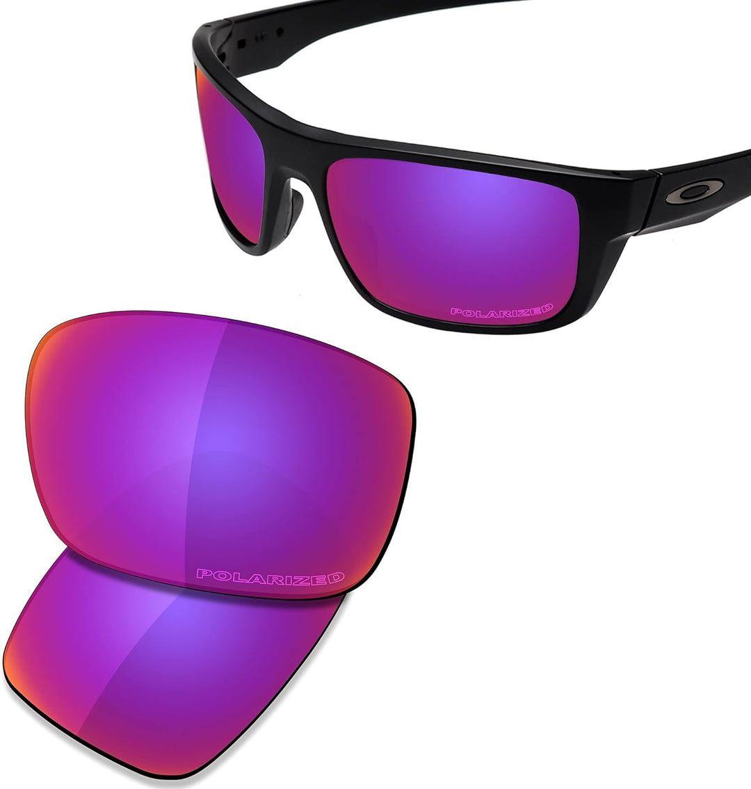 Saucer Premium Ersatzgläser für Oakley Drop Point OO9367 Sonnenbrillen High Defense - Midnight Sun P
