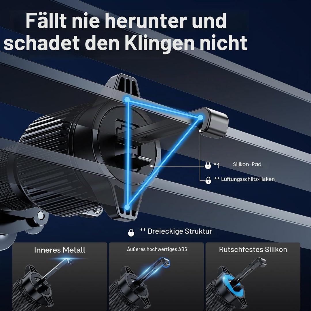 Schwerkraft Z Fold 7 6 5 4 Autohalterung, [Dicke Hüllenfreundlich] Handyhalterung Z Fold 5 Autohalte