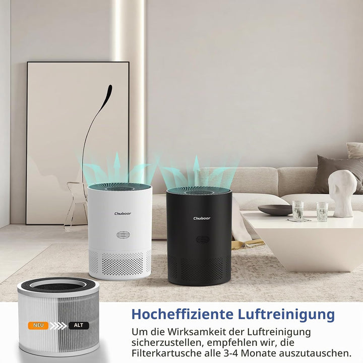 Chuboor HEPA für Luftreiniger Yellow, Yellow